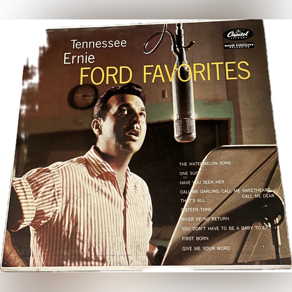 💜 Tennessee Ernie Ford Favorites Vinyl Album